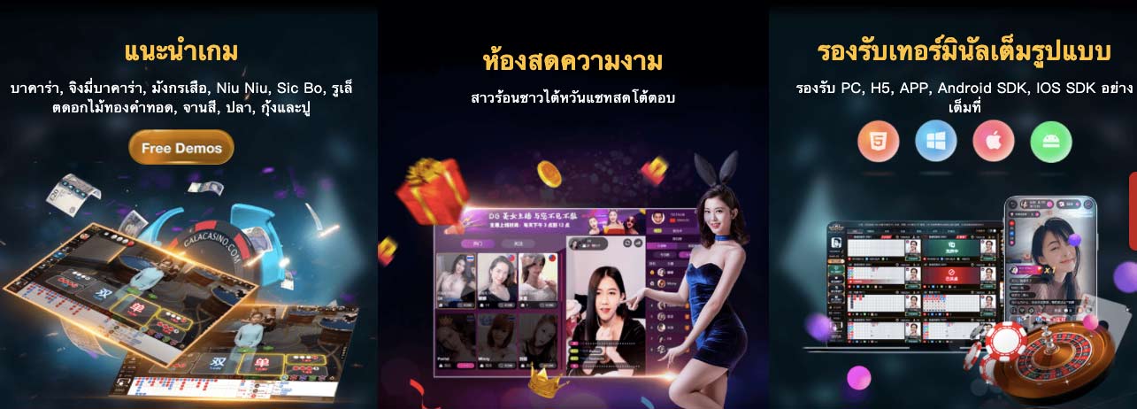 ฟีเจอร์หลักของ-Dreamgaming