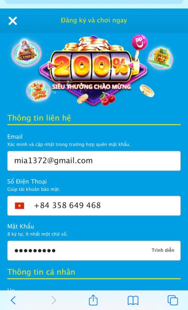 Đăng ký happyluke